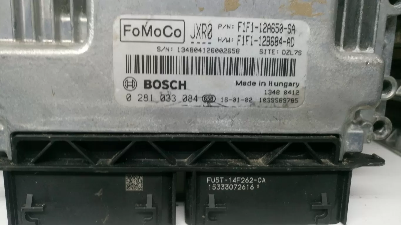 Ford Focus 1.5 TDCI Motor Beyni Bosch F1F1-12A650-SA 0281033084