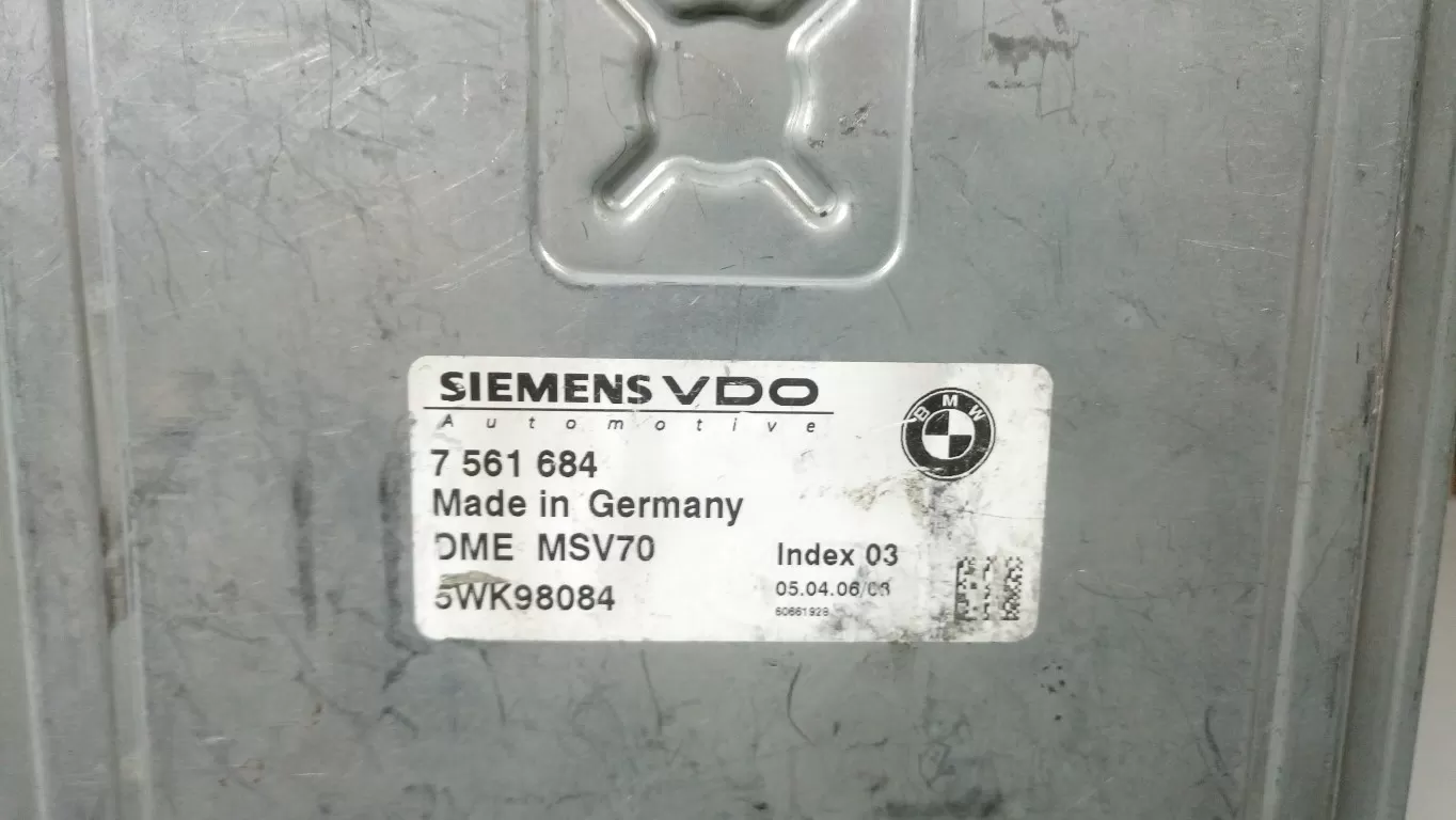 Bmw Motor Beyini - 7561684 - 5WK98084 SIEMENS VDO