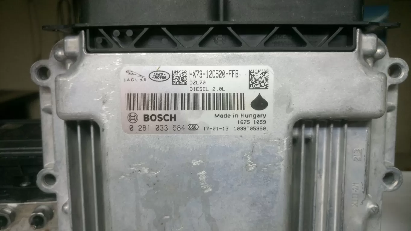 LAND ROVER RANGE ROVER EVOQUE 2.0 D ECU hx73-12c520-ffb 0281033584 1039T05350