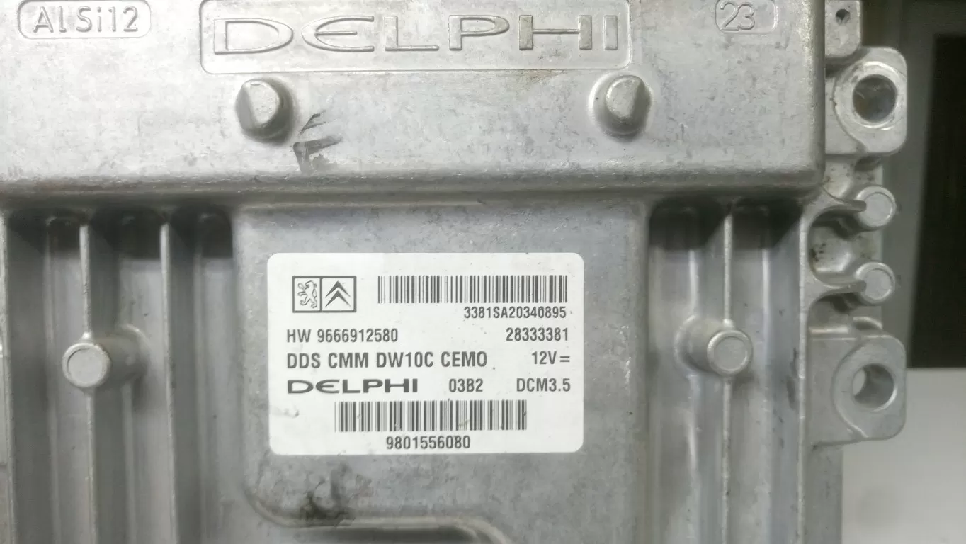 9677563880 HW 9666912580 DCM3.5 Peugeot 508 Motor Beyni