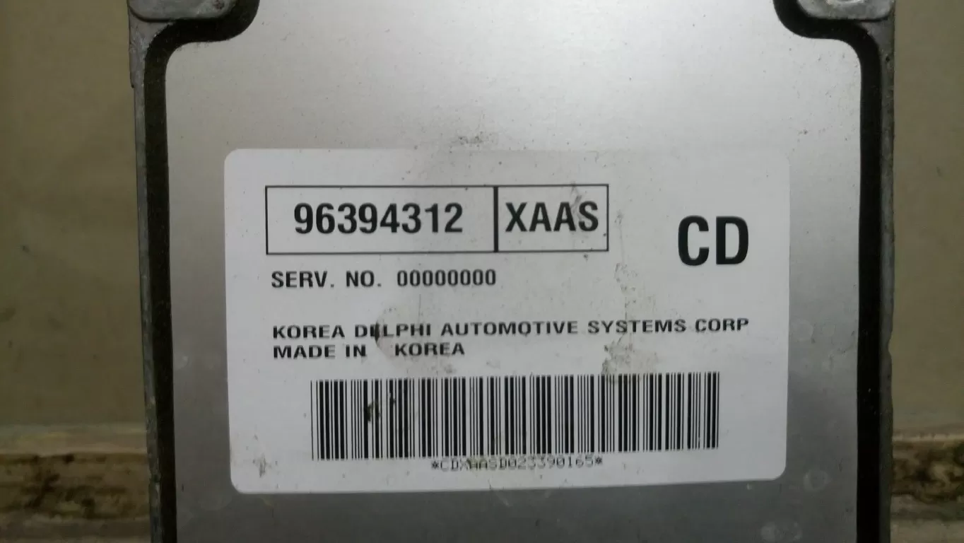 CHEVROLET KALOS MOTOR BEYNİ 96394312 - XAAS