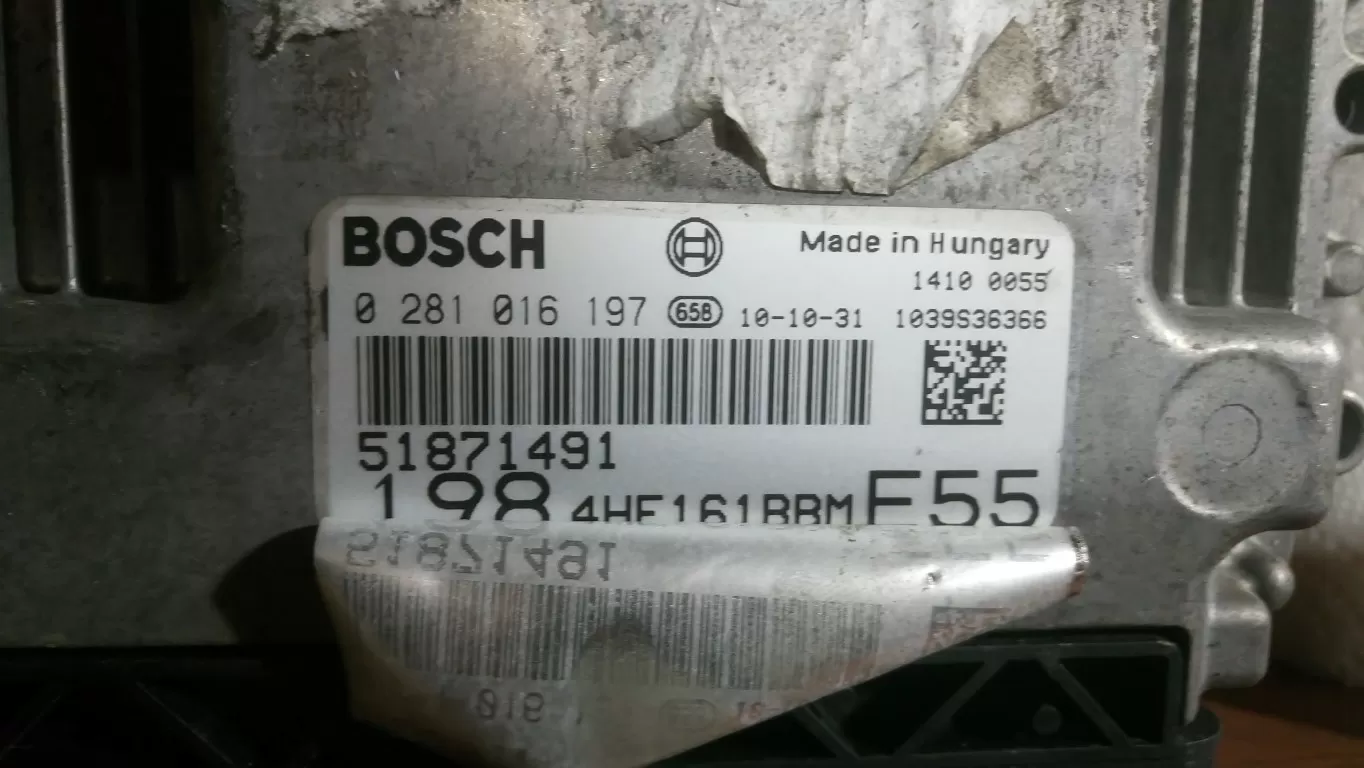 FİAT BRAVO 1.6 MOTOR BEYNİ 0281016197 - 51871491 0281 016 197