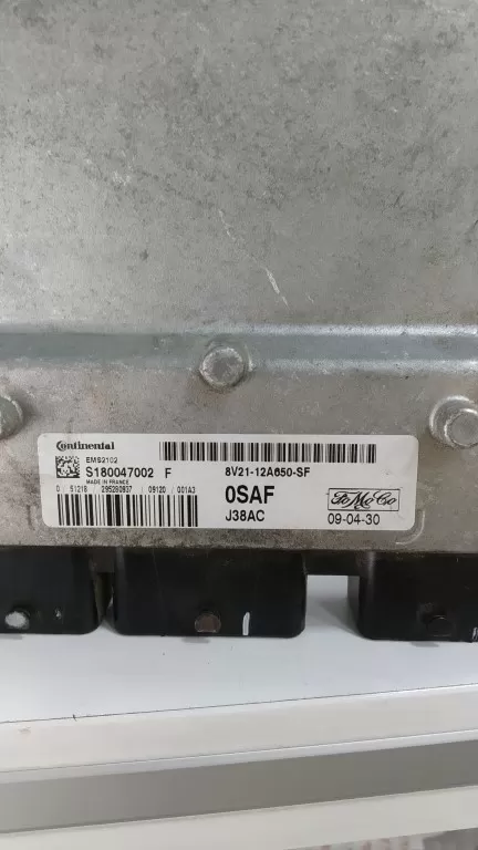 S180047002F 8V21-12A650-SF EMS2102 Ford Fiesta 1.2 Motor Beyni