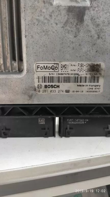 F1B1 12A650 AYB FORD FİESTA FOCUS DİZEL MOTOR BEYNİ BOSCH 0281033274