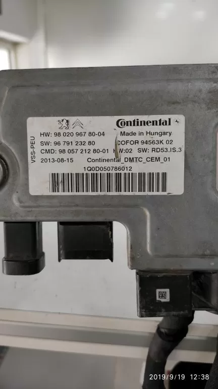 Citroen DS3 Start Stop Beyni 9802096780-04 9679123280 – Citroën motor beyni