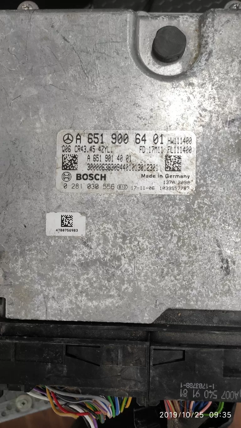 Mercedes ECU A6519006401 CR43.45 0281030556