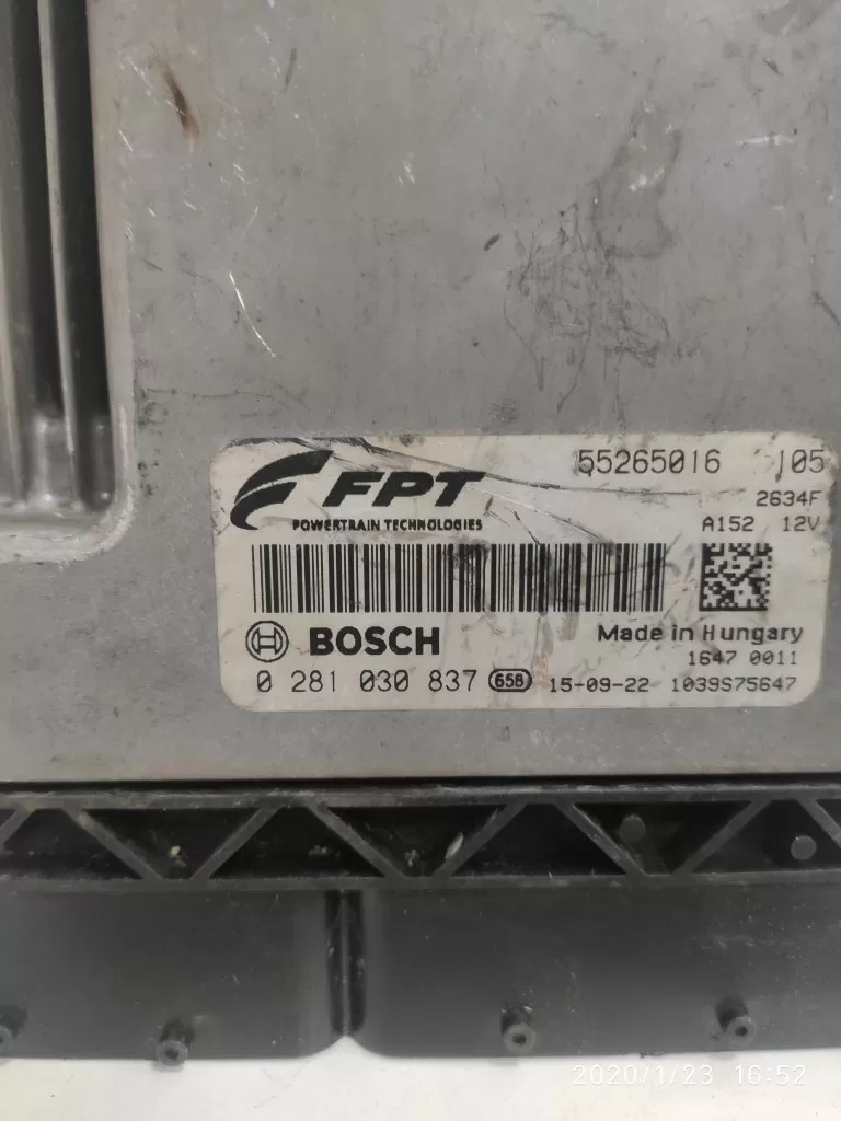 Fiat Doblo 1.6, 0281030837, 0 281 030 837, 55265016 BEYİNCİ ÇETİN