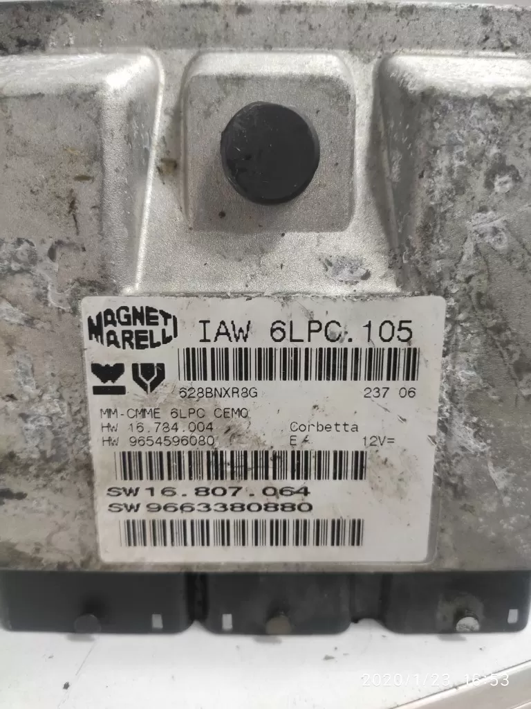 Peugeot. 207 1.4 9662258780 IAW 6LPC.105. 9663380880