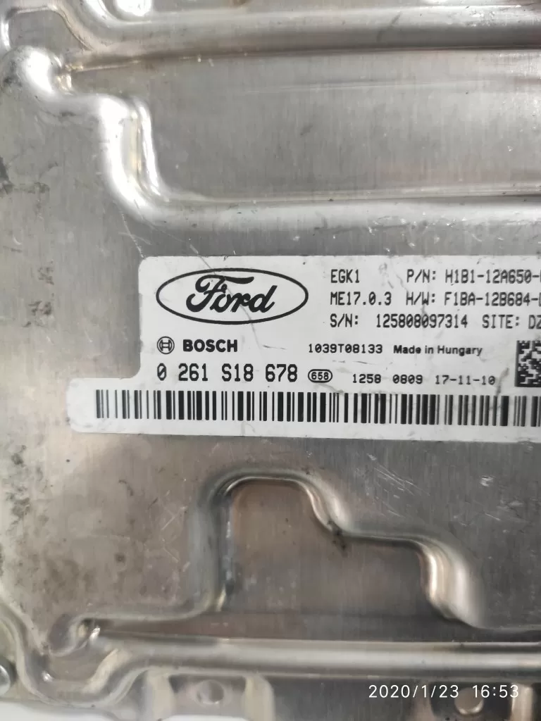 FORD FIESTA 0261S18678 / H1B1-12A650-UB