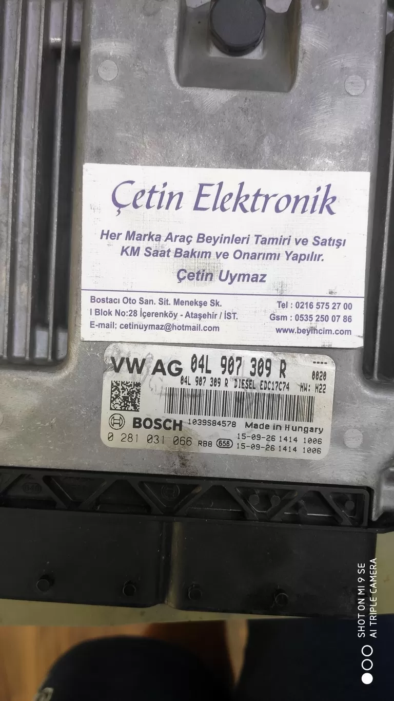 0281031066-04L907309R VOLKSWAGEN MOTOR BEYNİ
