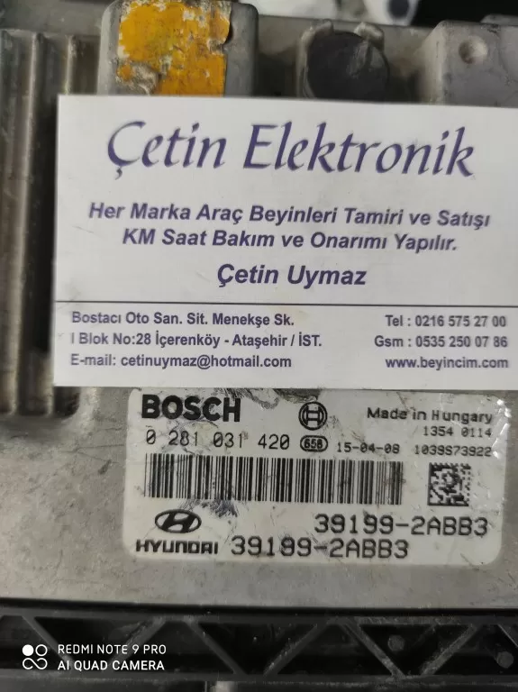 HYUNDAI IX35 0281031420 39199-2ABB3