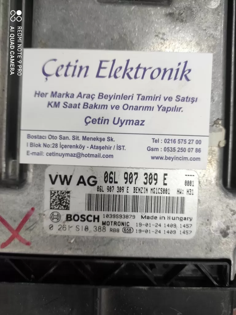 VW AUDI A4 Benzin MG1CS001 06L907309E Bosch 0261S18388