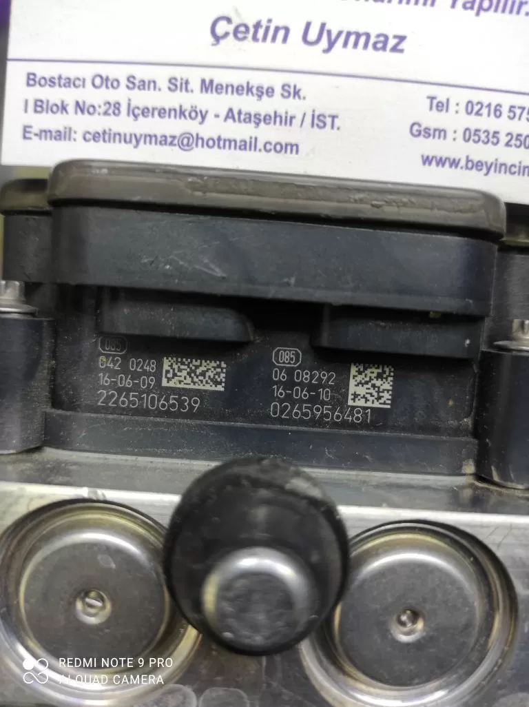 MASERATI GHIBLI III ABS POMPA 670035285 0265256502 6700352850 . 0265956481 .
