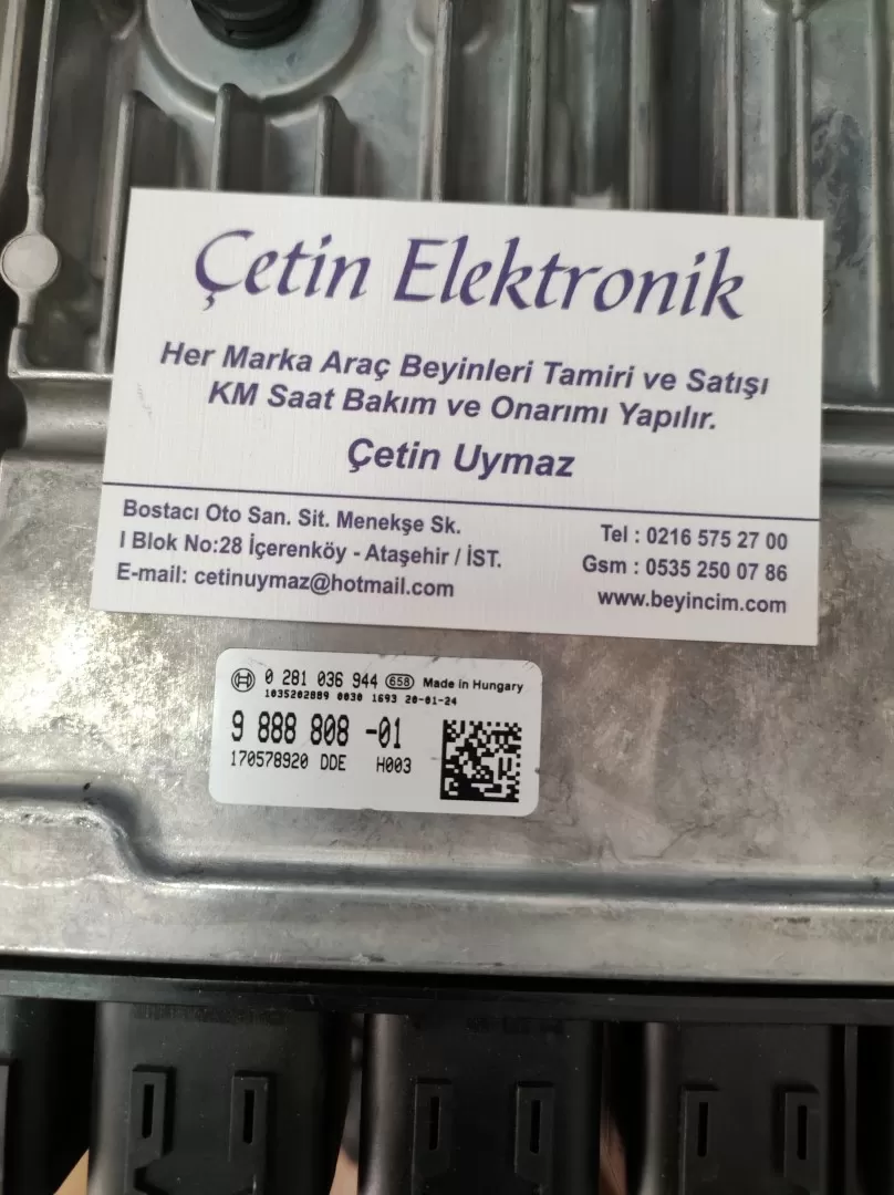 BMW ECU 0281036944 9888808-01 BEYİNCİM.COM – BMW motor beyni