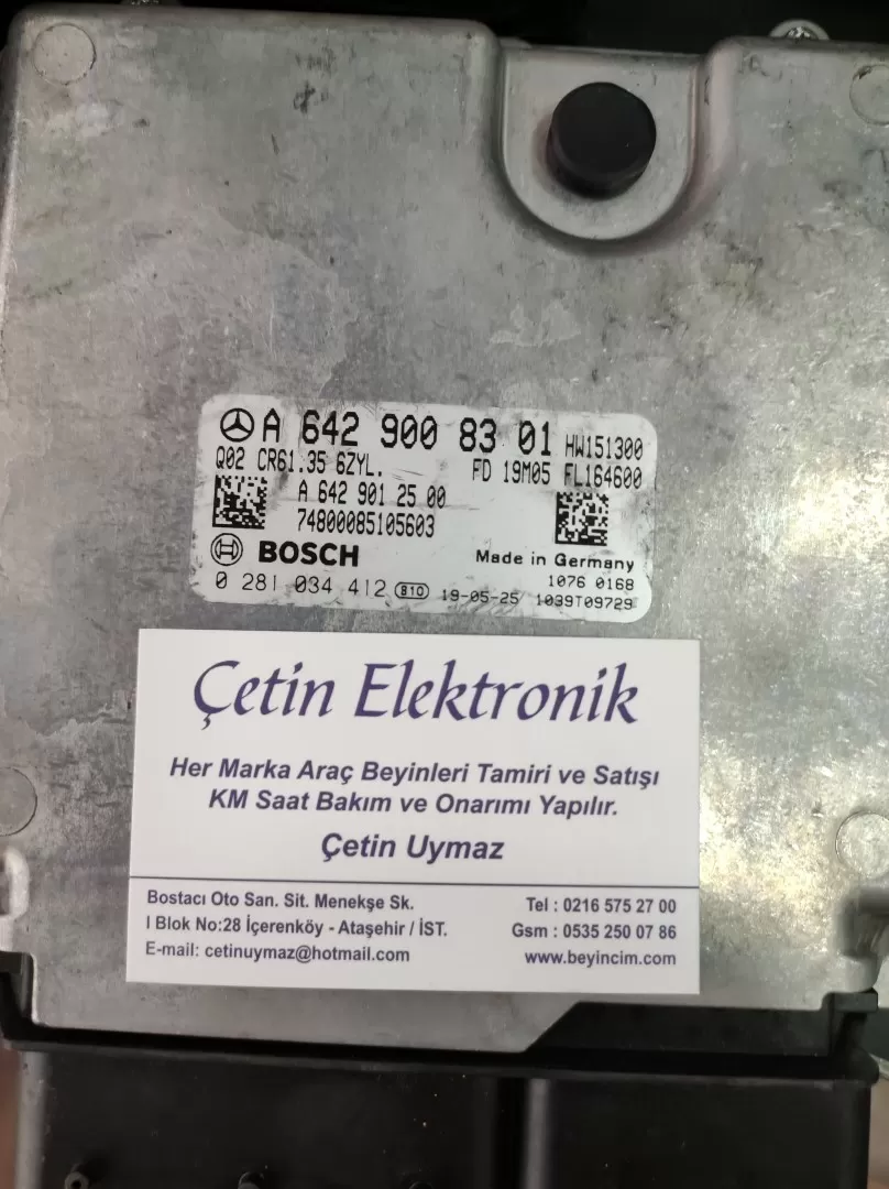 Mercedes Motor Beyini - A6429008301 - A 642 900 83 01 - 0 281 034 412 - 0281034412