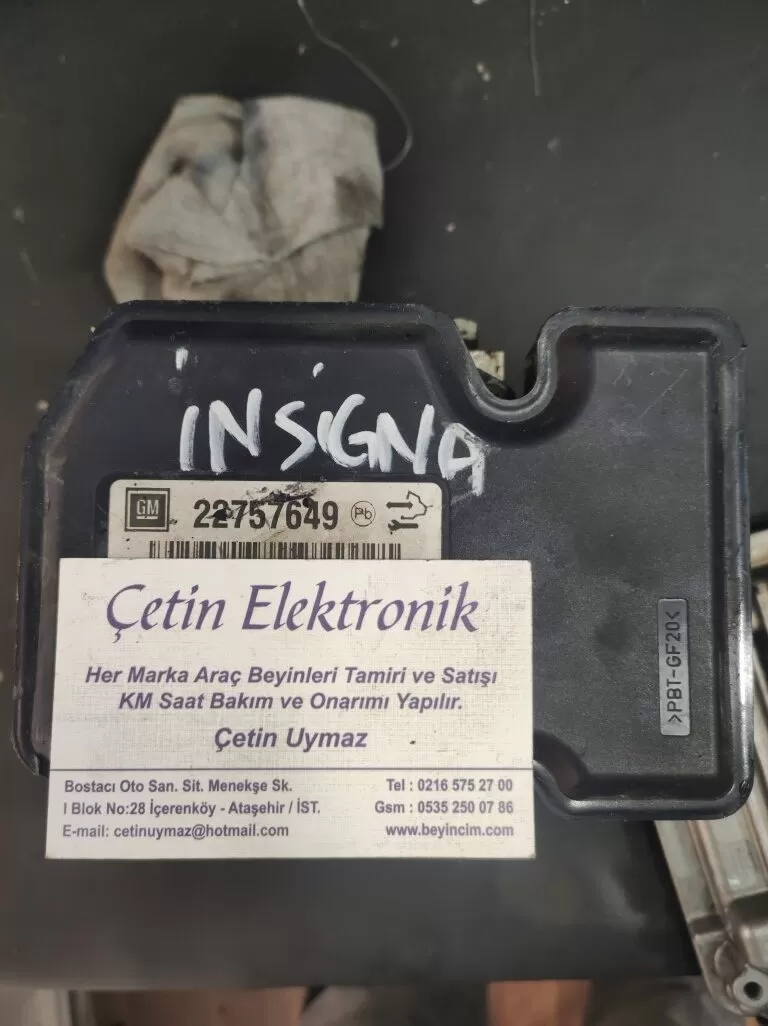 Opel İnsignia 2.0 CDTI ABS Beyni 16312215-B 22757649