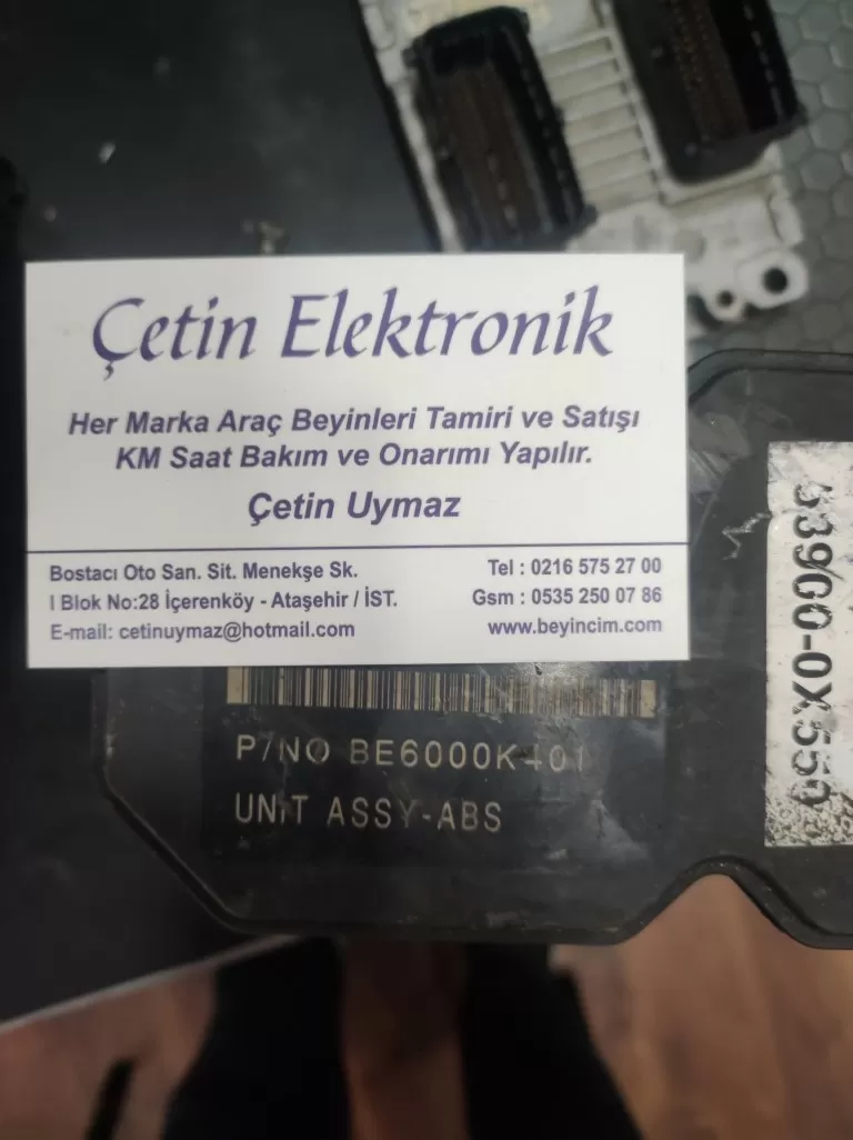 58910-0X550 HYUNDAİ İ10 ABS BEYNI 5WY7E30A BE6000K401