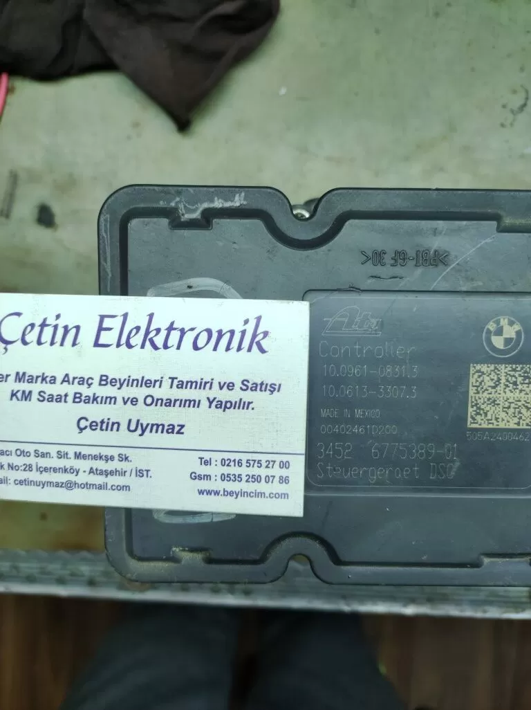 BMW E90 ABS Beyni 10.0961-0831.3 10.0613-3307.3 10.0212-0045.4 3451-6775388