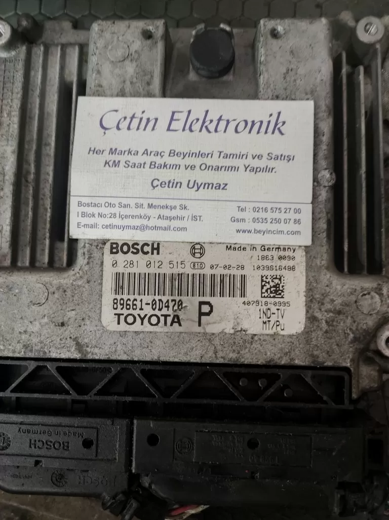 0281012515 89661-0D470 Toyota Bosch 13456