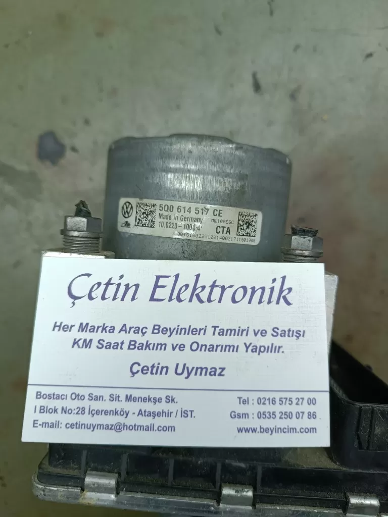 5Q0614517CE 5Q0 614 517 AQ ABS Kontrol Ünitesi Beyni