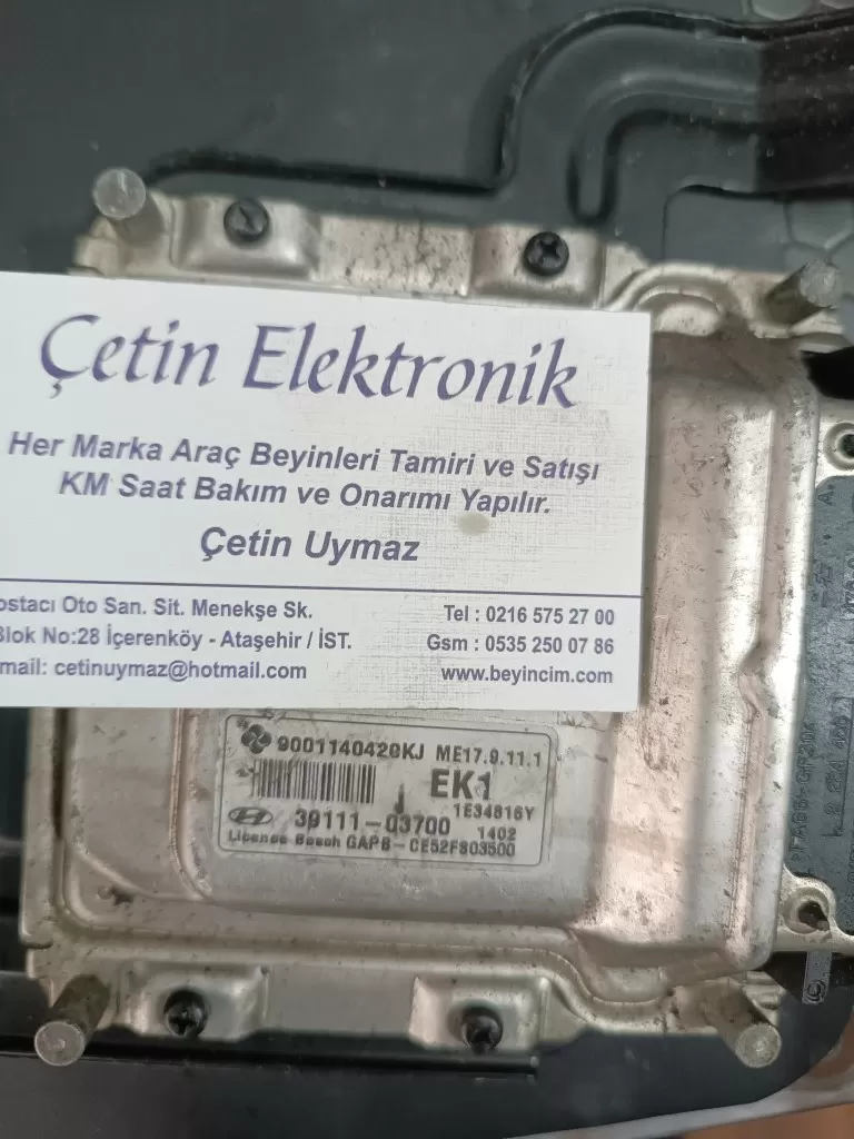 HYUNDAİ İ20 MOTOR BEYNİ- 39111-03700