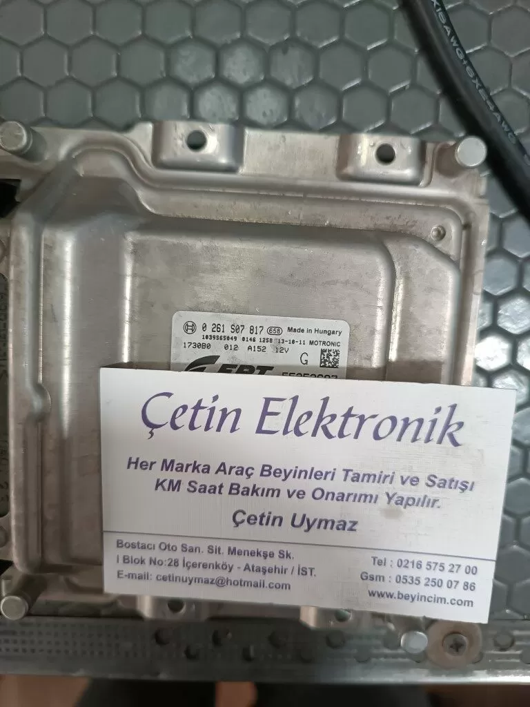 FIAT ECU 0261S07817 - 55253697