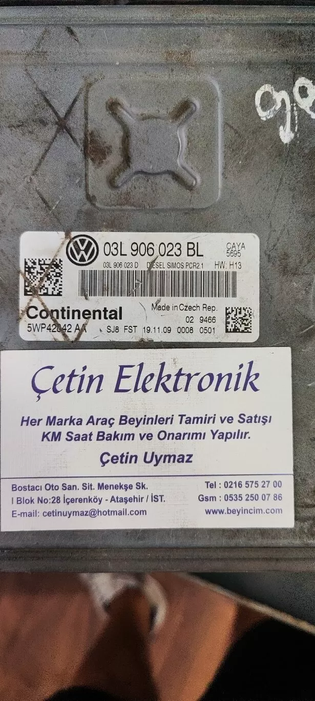 VW POLO 1.6 SET 03L906023BL / 6R0937086D / PCR2.1 / 5WP42842