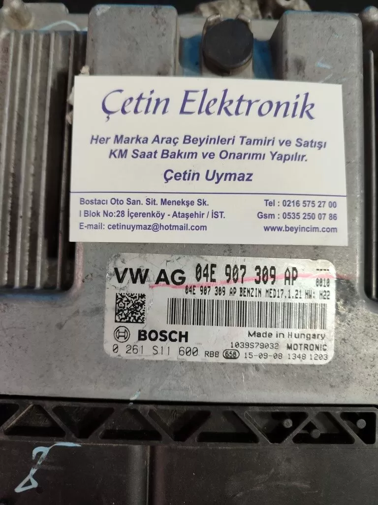 04E907309AP 0261S11600 1039S79032 MED17.1.21 VW JETTA MOTOR BEYN