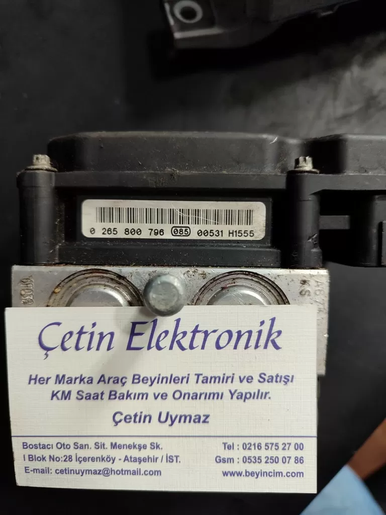 Opel Corsa D ABS Beyni 0265800796 0265232288 13282282