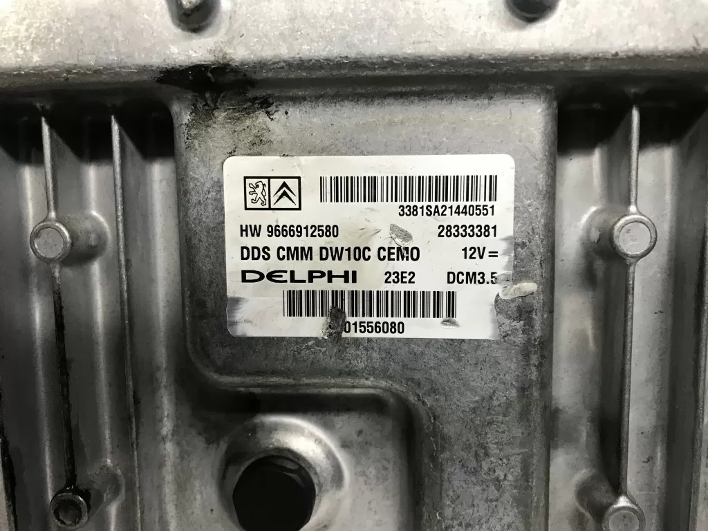 9677563880 HW 9666912580 DCM3.5 Peugeot 508 Motor Beyni