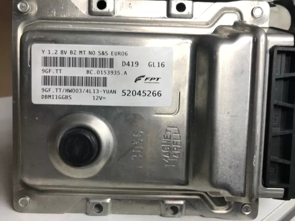 LANCIA Y 1,2 BENZINA MAGNETI MARELLI 9GF.TT HW003 52045266