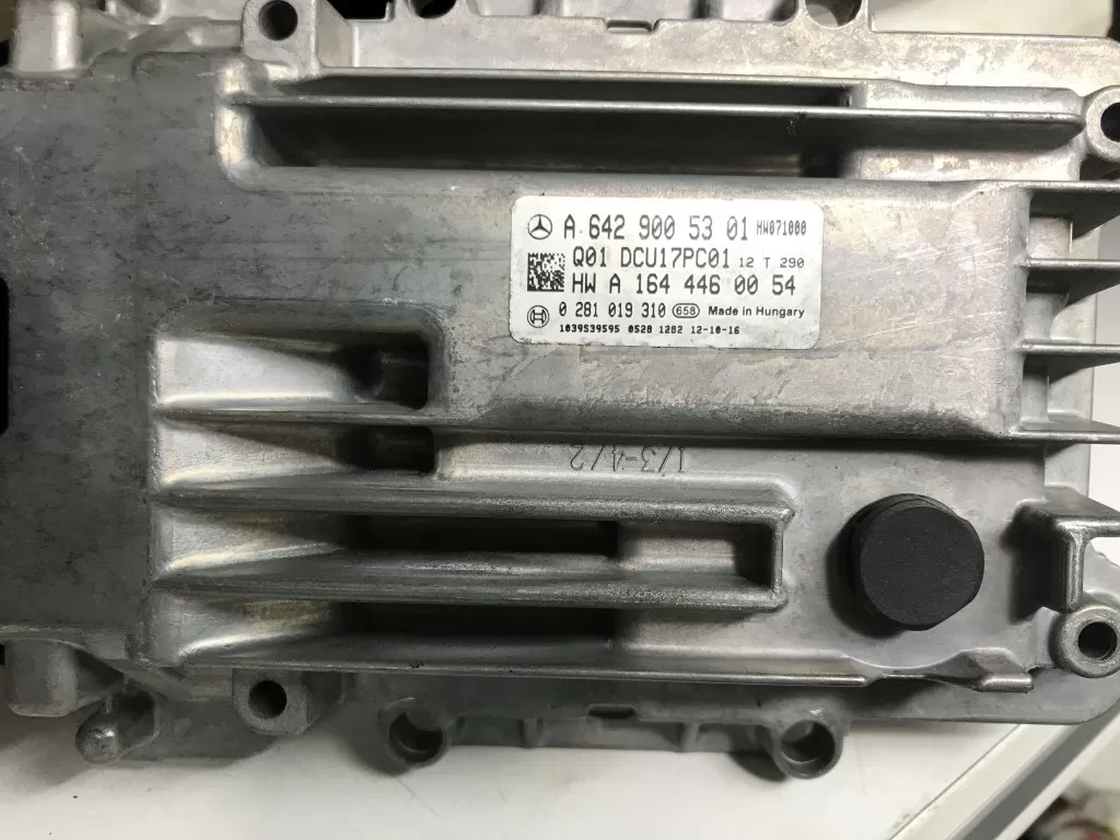 Mercedes S Class W221 control Unit ADDBLUE BOSCH 0281019310, A6429005301,HW A1644460054 DCU17PC01