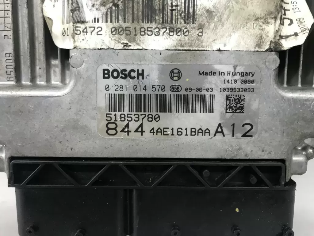 ECU Lancia Delta 1.6JTD, BOSCH 0281014570 EDC16C39, 51853780