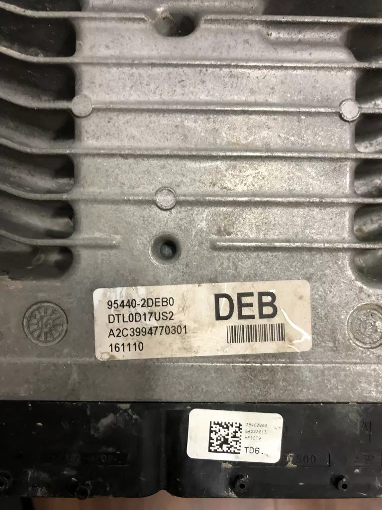 Hyundai ECU 95440-2DEB0 DEB DTL0D17US2 A2C3994770301 161110