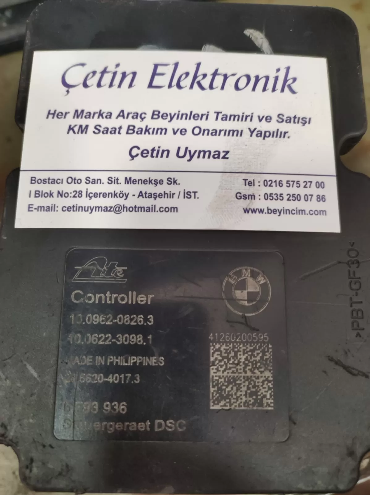 BMW ABS UNITESI10.0962-0826.3 . 3451-6793931