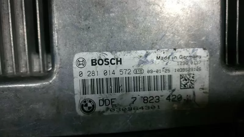 Bosch Engine ECU, BMW, 0281014572, 0 281 014 572, DDE7823420