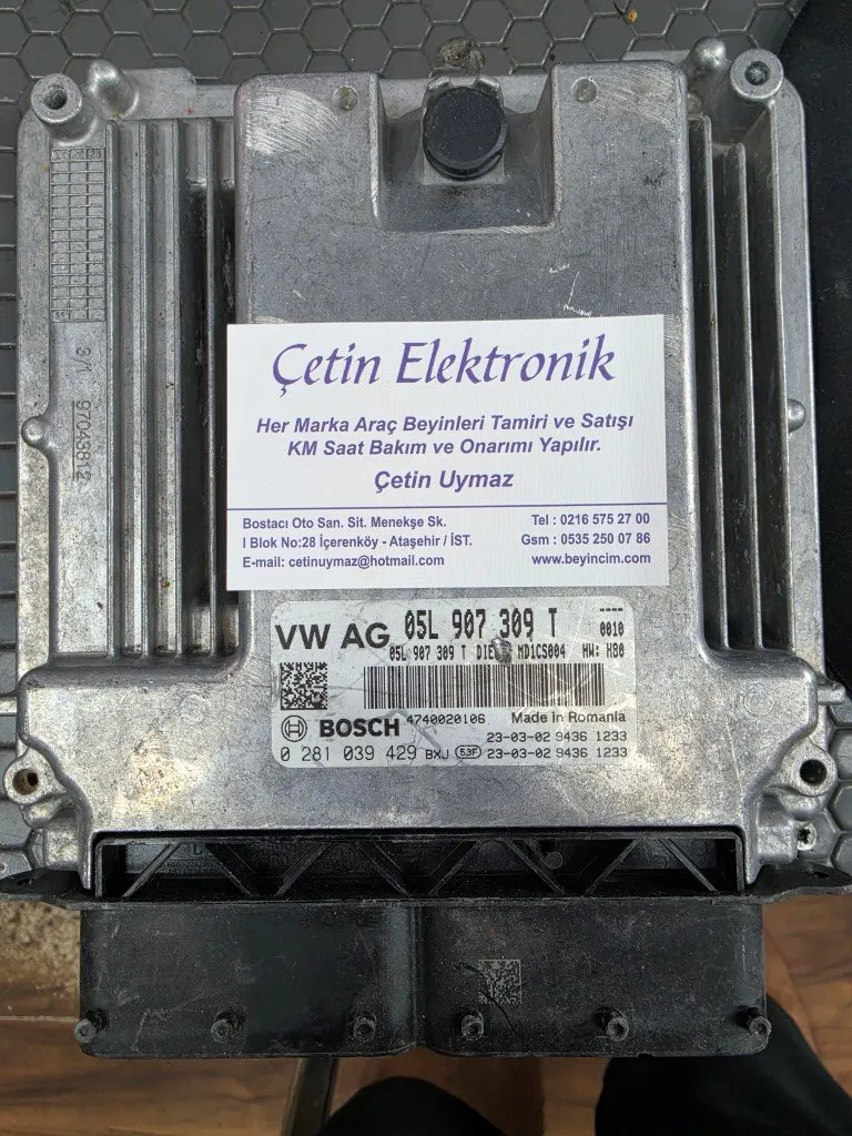 SKODA MOTOR BEYNİ 0281039429 05L907309 MED1CS004