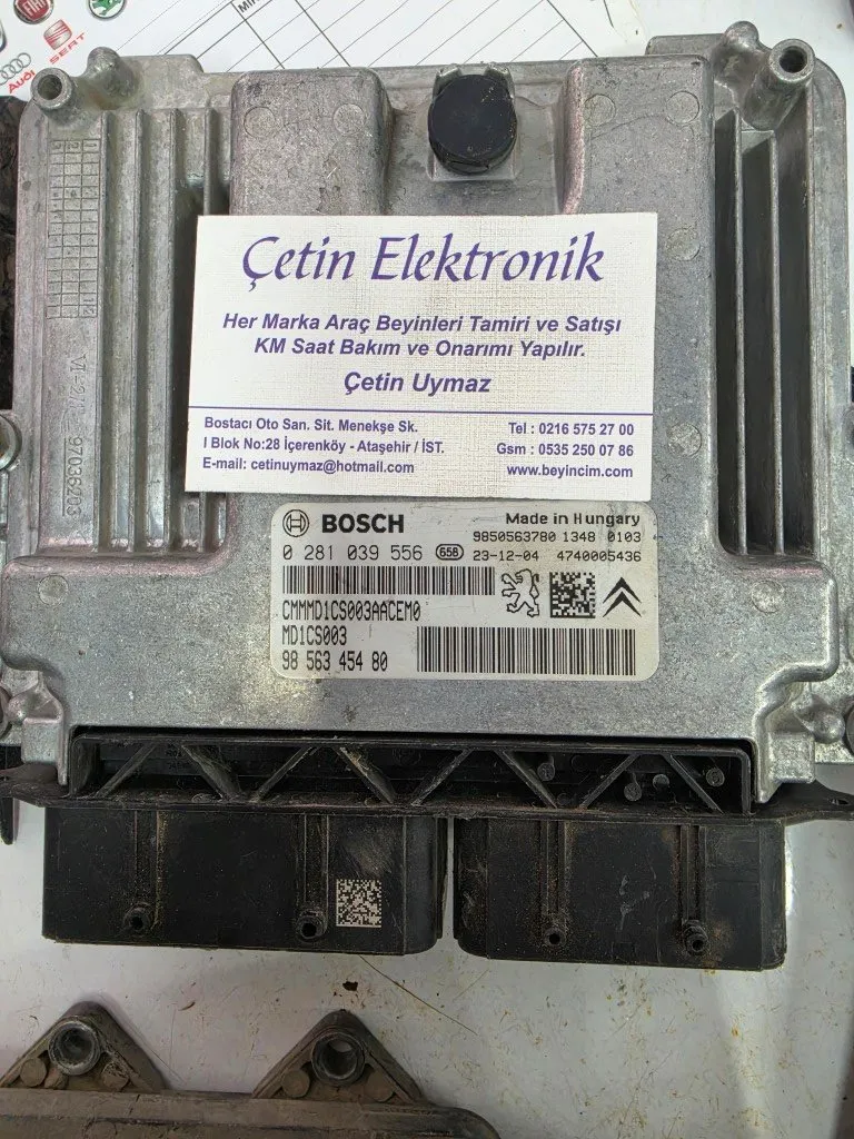 MD1CS003 0281039556 9856345480 1.5 DİZEL PSA MOTOR BEYNİ