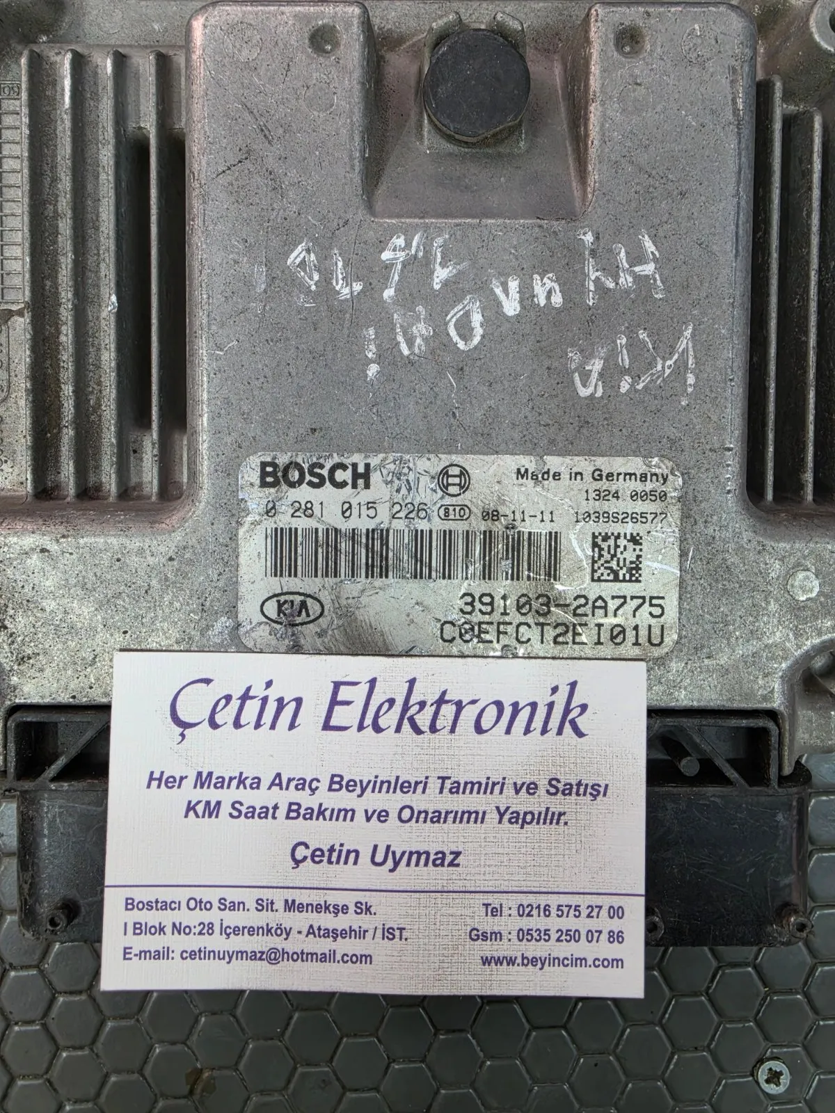 KİA CEED MOTOR BEYNİ 39103-2A775 0281015226