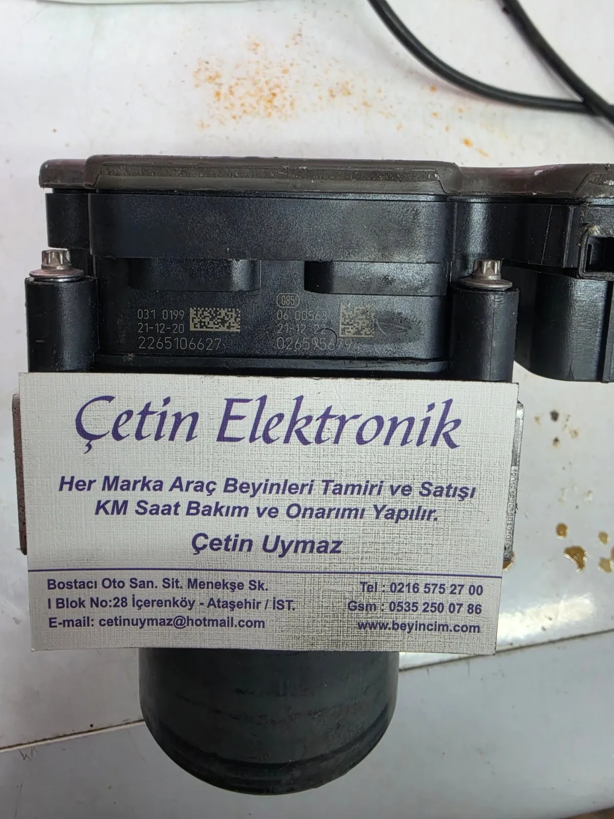 476601867R RENAULT CLİO V ABS BEYİNİ 0265956794 - 2265106627