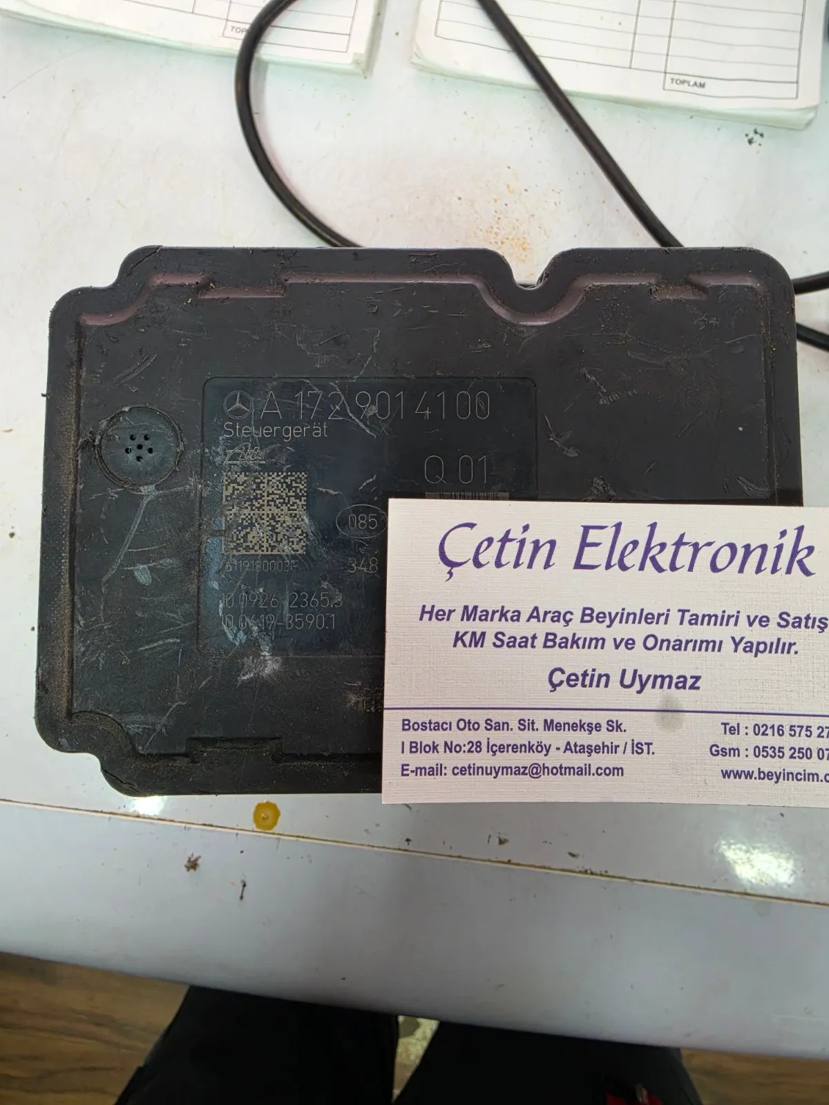 MERCEDES W204 C180 ABS BEYNİ A1729014100 - 1729014100