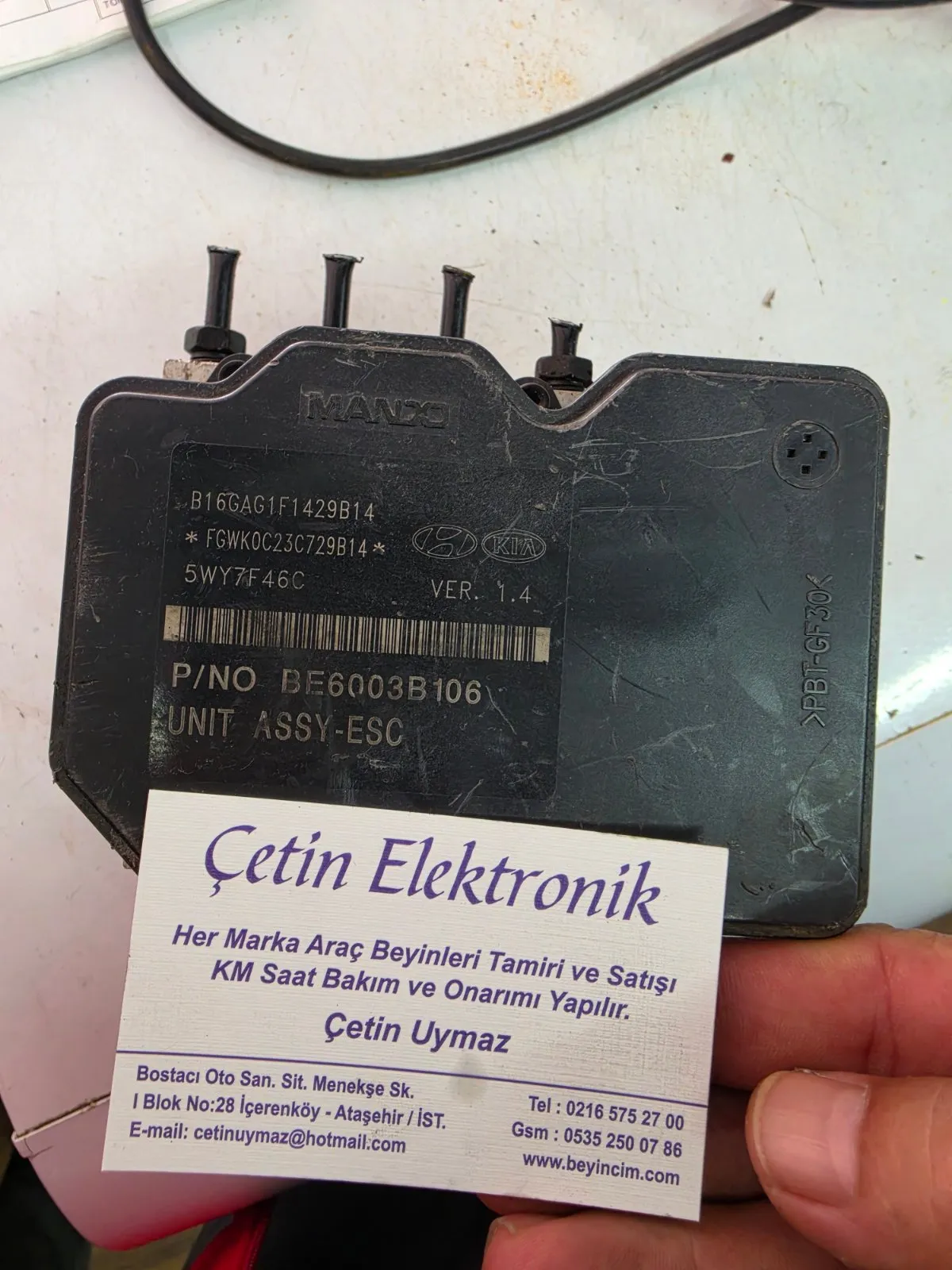 Abs Pump Hyundai IX35 58920-2Y350 BE6003B106 ...