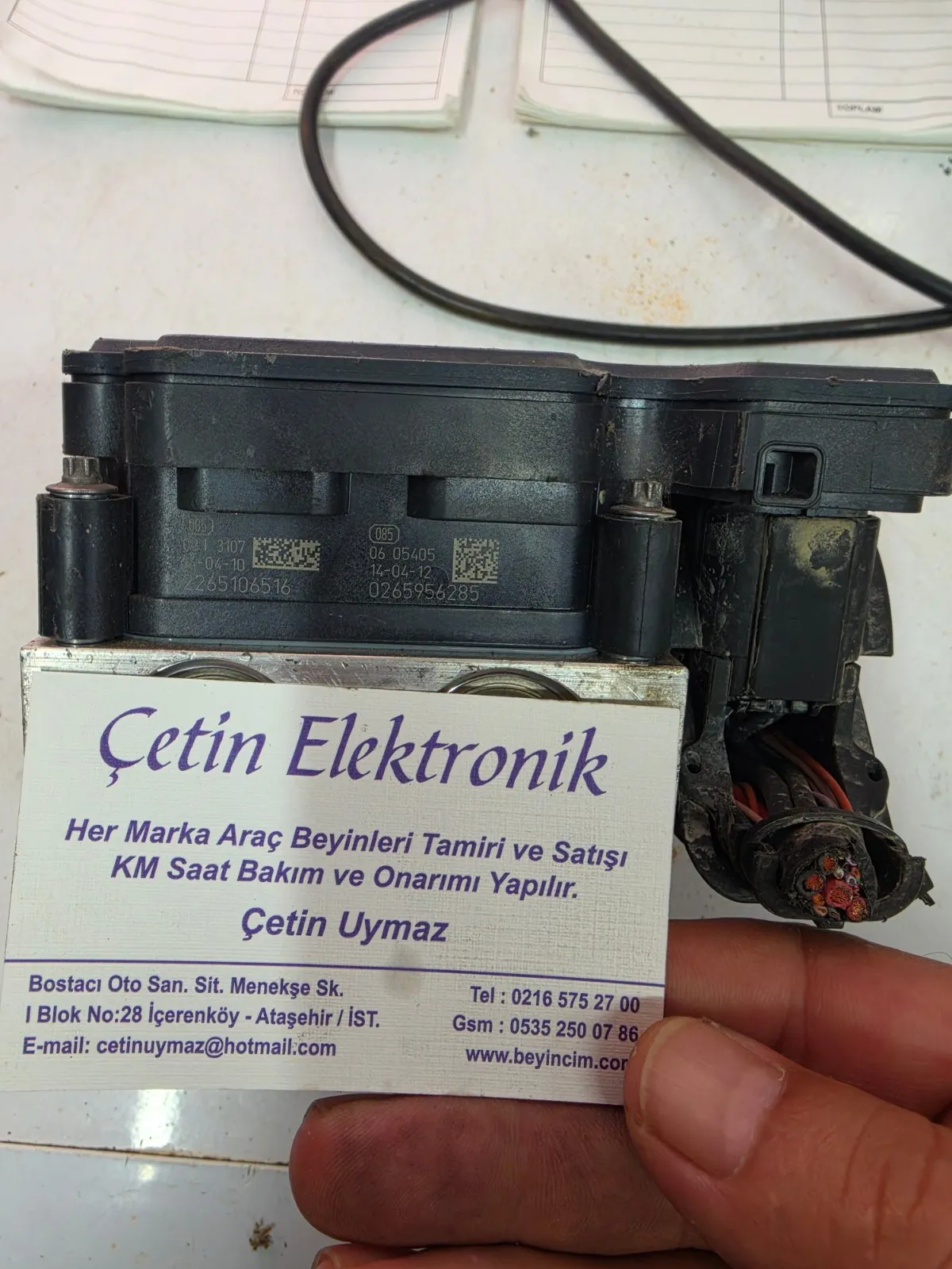 RENAULT CLİO ABS BEYNİ 0265956285 / 476608846R / 0265243681