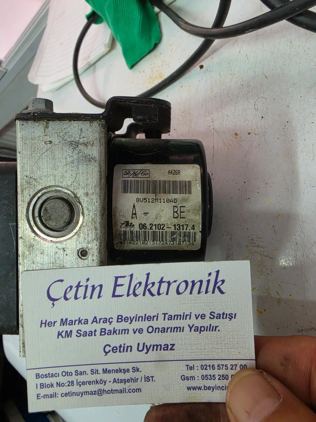 8V512M110AD 06.2109-5581.3 FORD FİESTA ABS BEYNİ