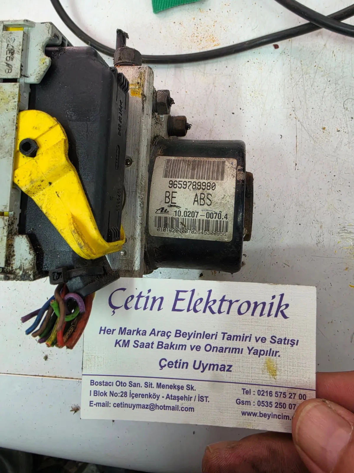 9659789980 10020700704 10097011293 PEUGEOT CITROEN Hidrolik Blok ABS