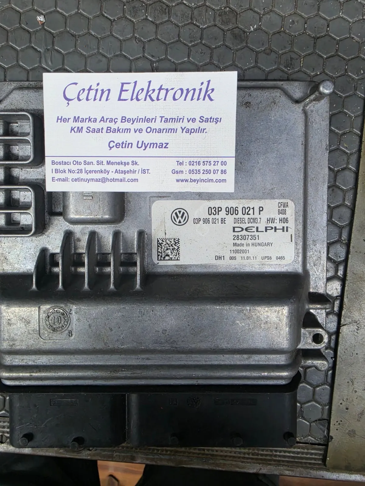 03P 906 021P MOTOR BEYNİ 03P906021P