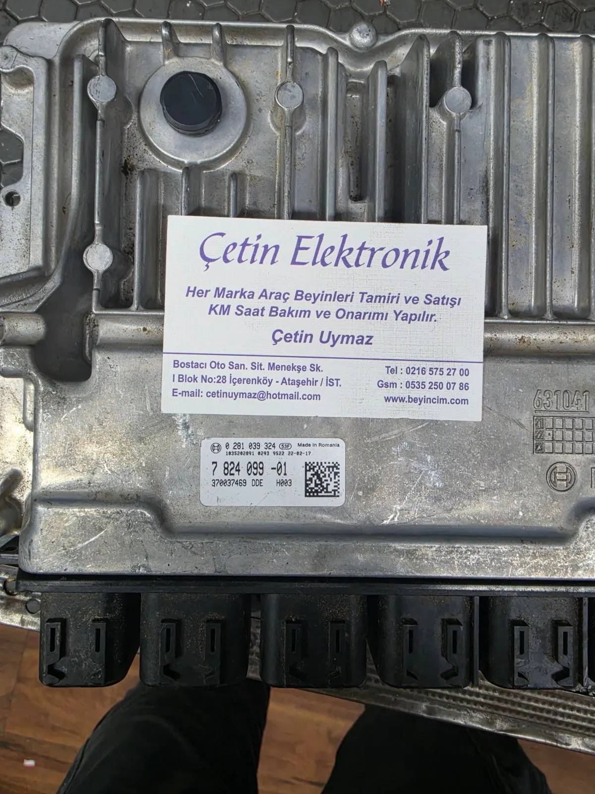 BMW X3 SERİSİ G01 MOTOR ECU 0281039324 7 824 099-01