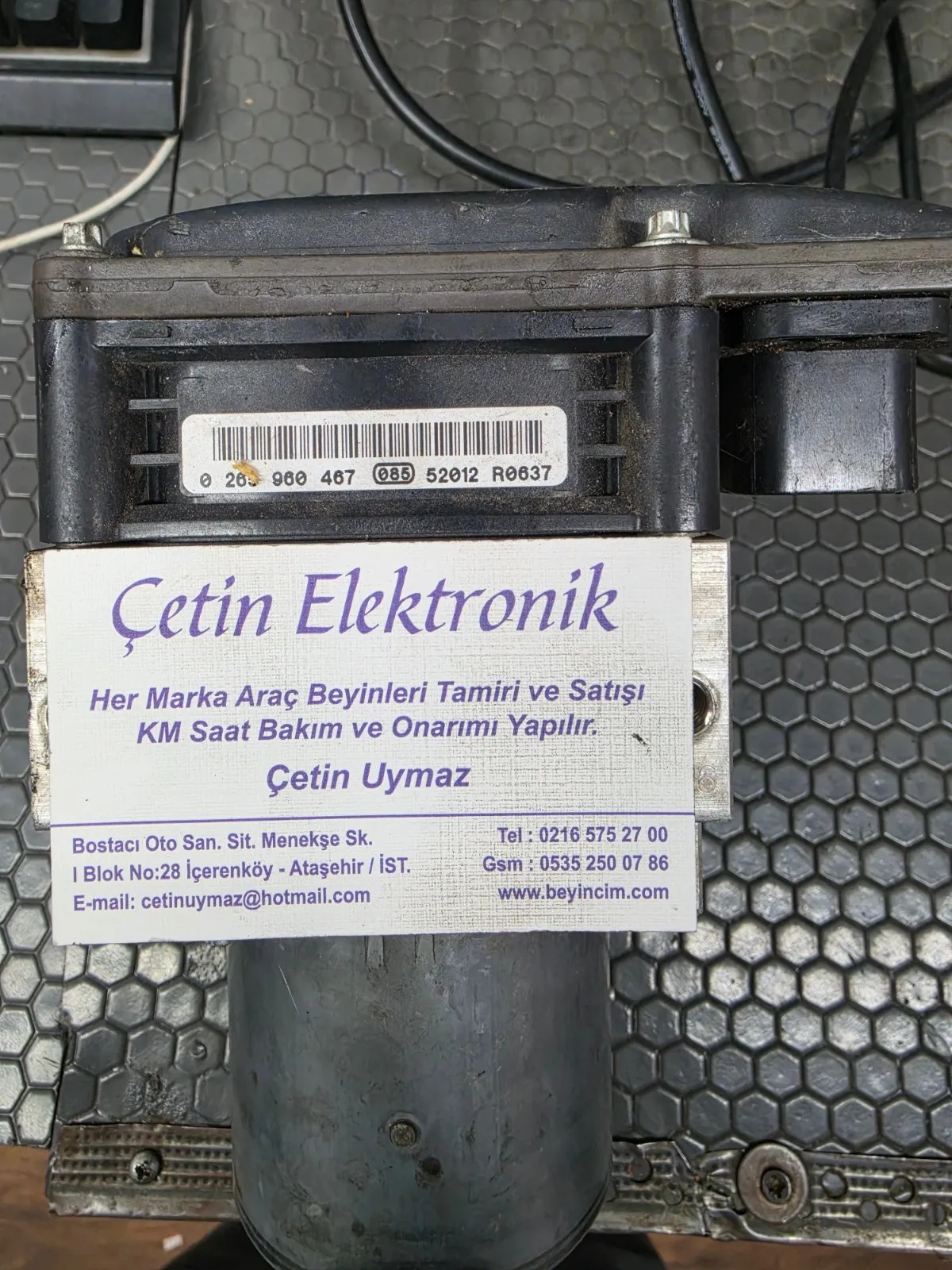 AUDİ A8 ABS BEYNİ 4H0907379T 0265960467