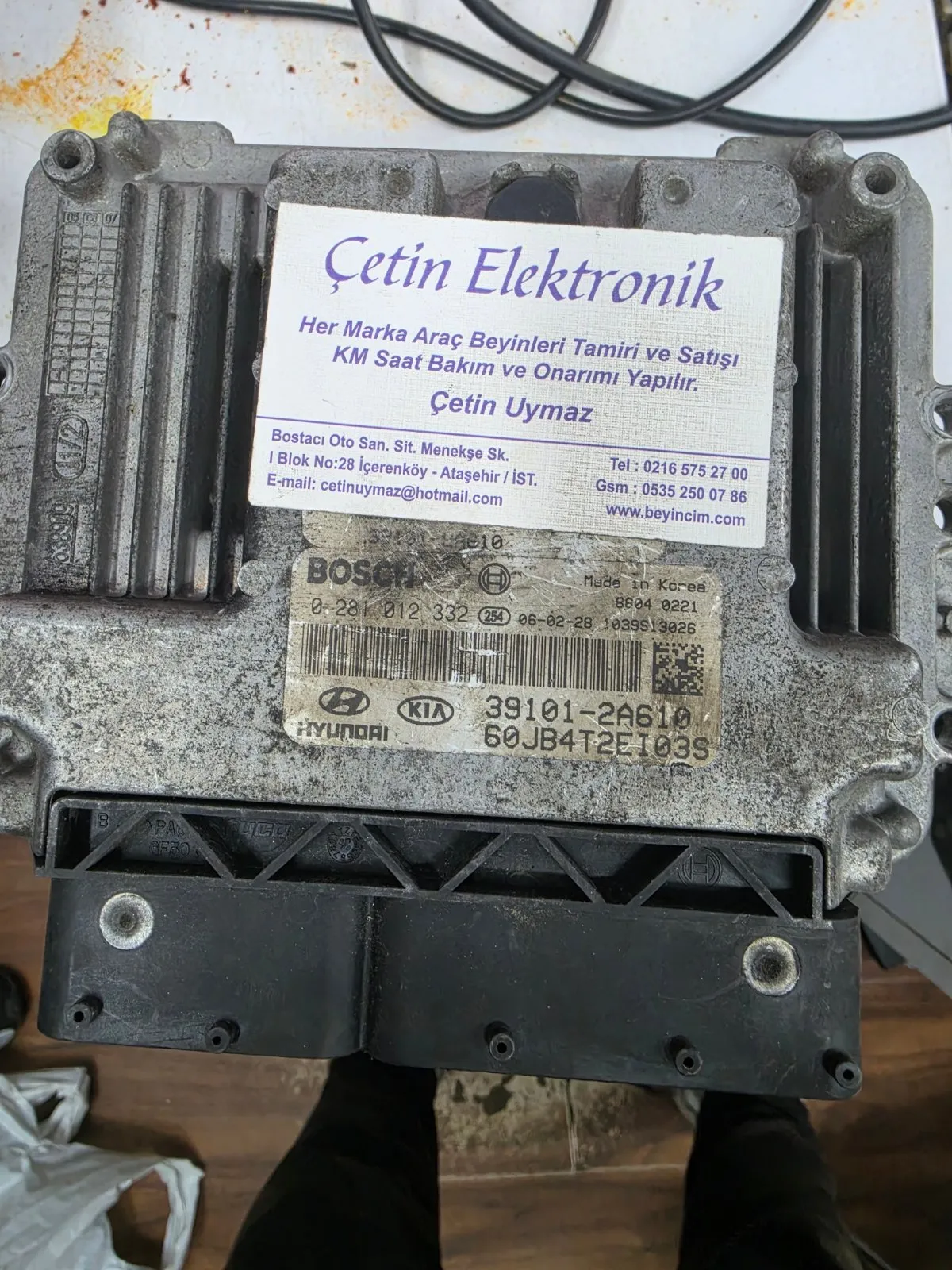 Kia RIO 1.5 CRDi ECU Pa 39101-2A610 / 0281012332